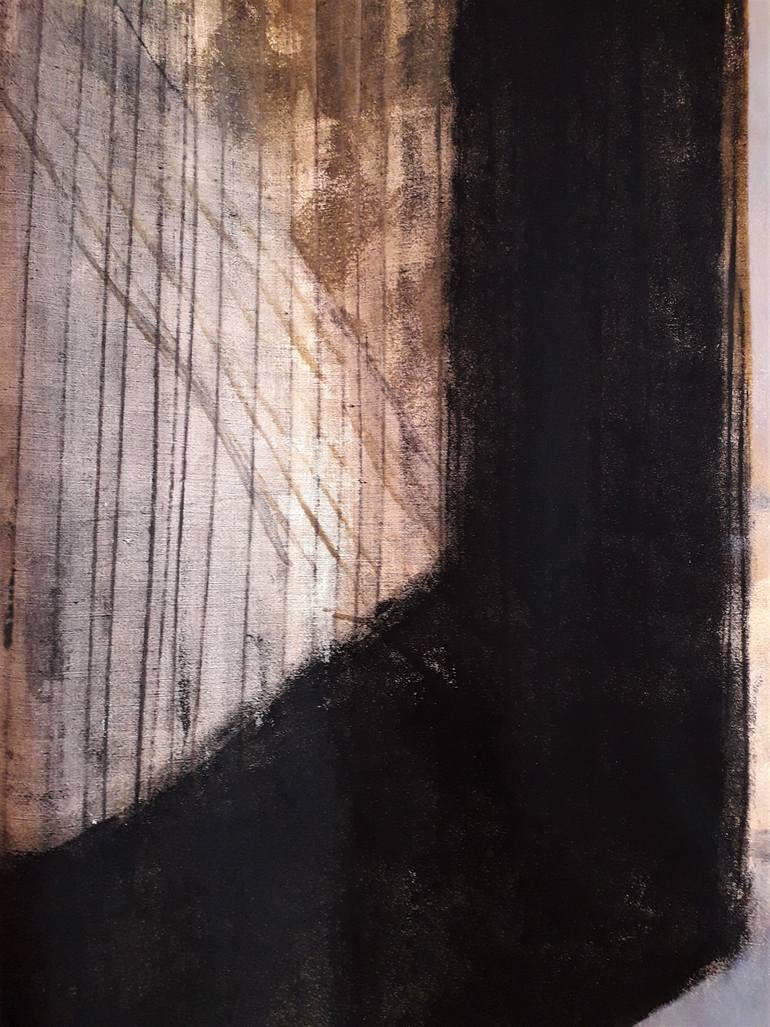 Original Abstract Painting by Dominault Evelyne