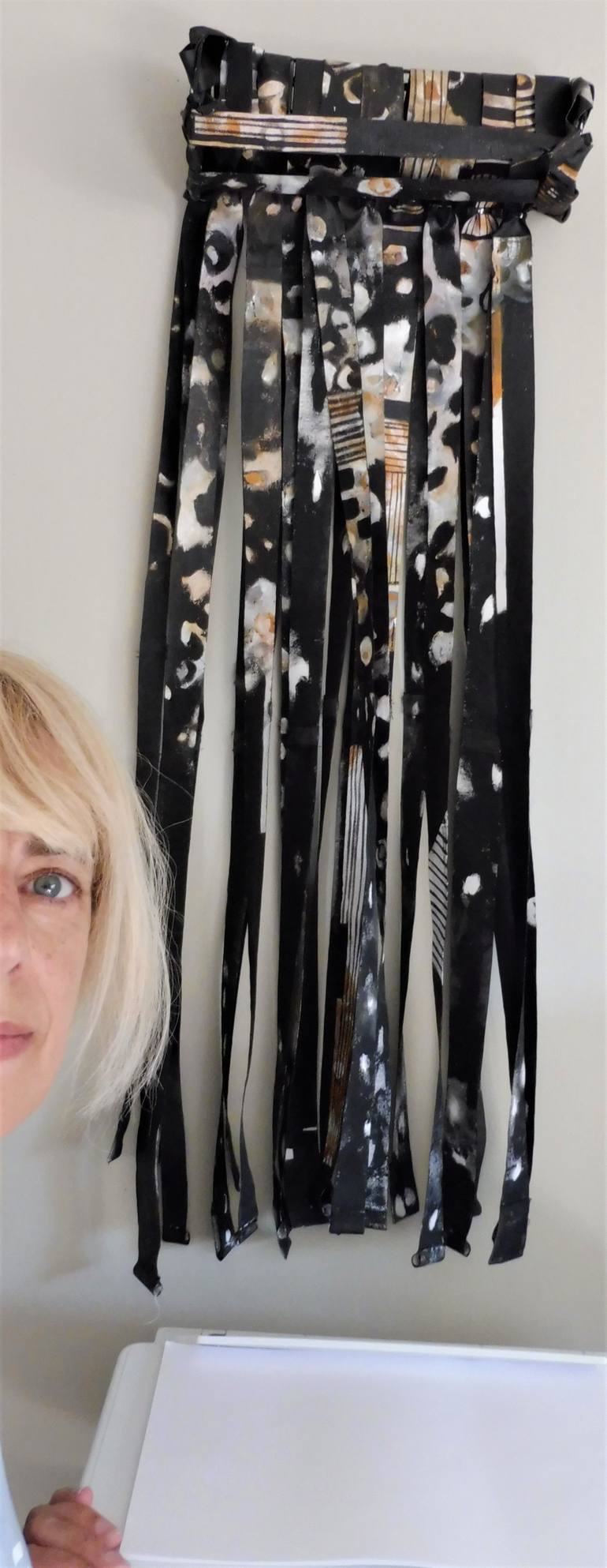 Original Abstract Painting by Dominault Evelyne