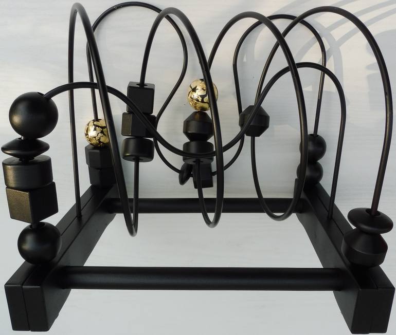 Original Abstract Sculpture by Dominault Evelyne