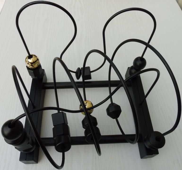 Original Abstract Sculpture by Dominault Evelyne