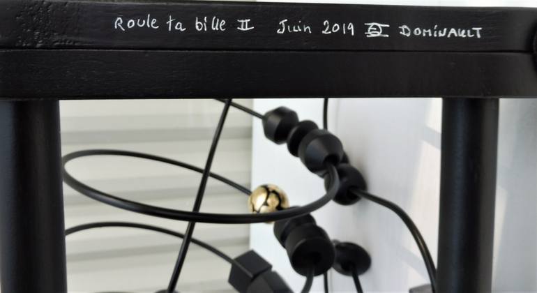 Original Abstract Sculpture by Dominault Evelyne