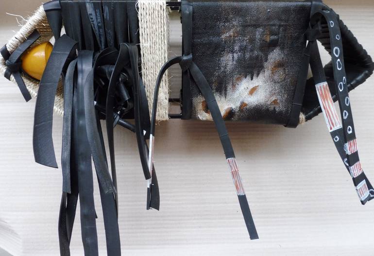 Original Minimalism Abstract Sculpture by Dominault Evelyne