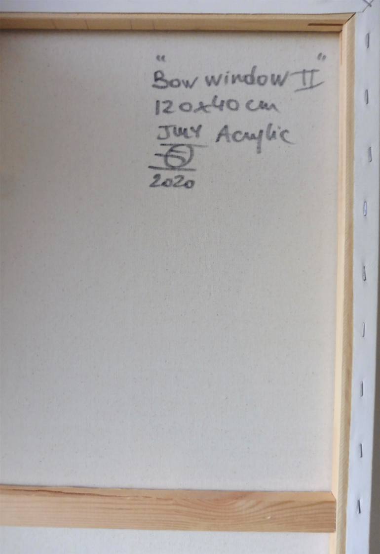 Original Minimalism Abstract Painting by Dominault Evelyne