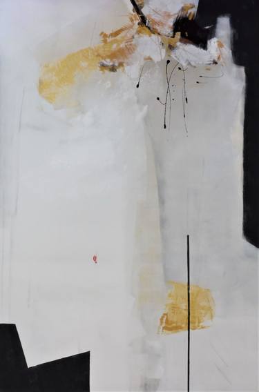 Original Minimalism Abstract Paintings by DOMINAULT EVELYNE