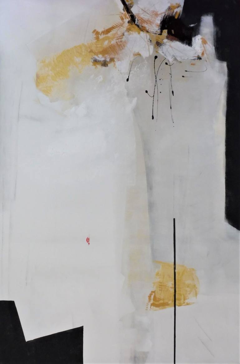 Original Abstract Painting by Dominault Evelyne | Abstract Art on Canvas | Catch me if you can II