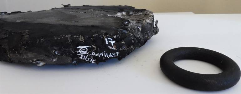 Original Minimalism Abstract Sculpture by Dominault Evelyne