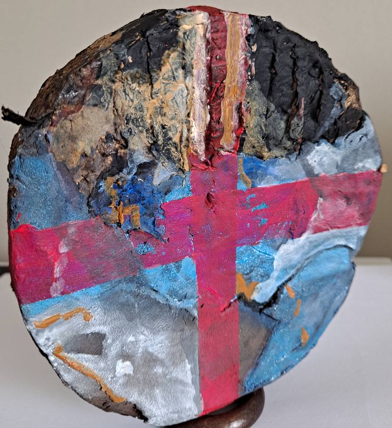 Original Minimalism Abstract Sculpture by Dominault Evelyne