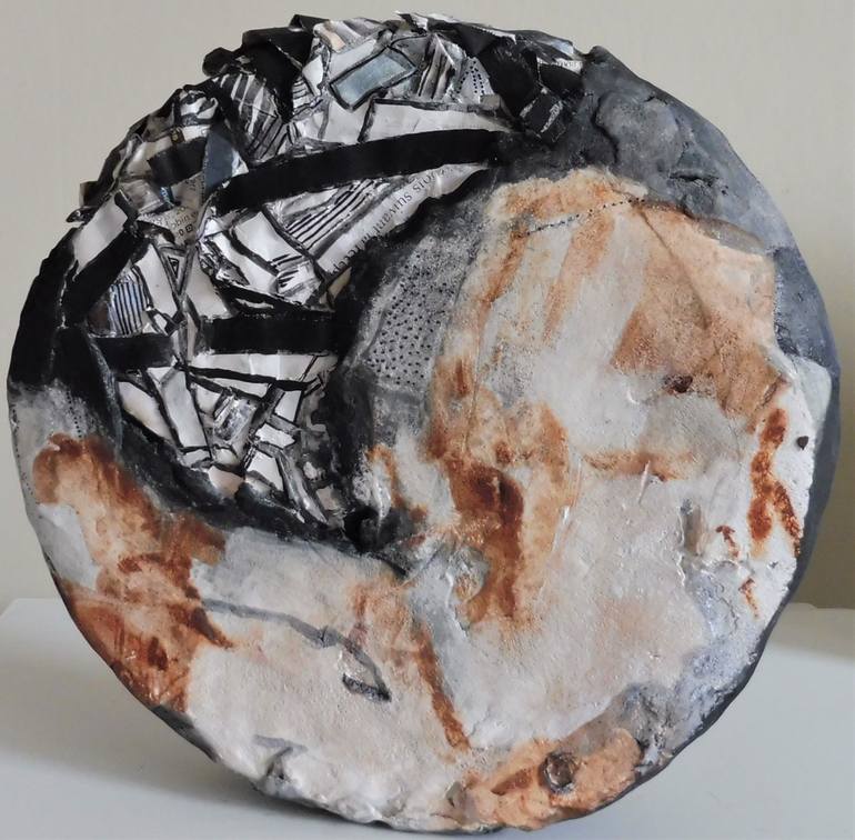 Original Abstract Sculpture by Dominault Evelyne