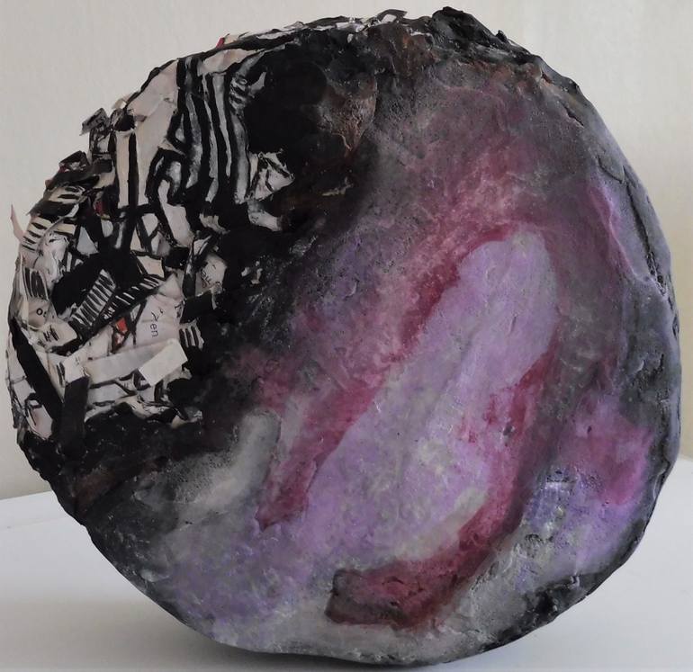 Original Abstract Sculpture by Dominault Evelyne