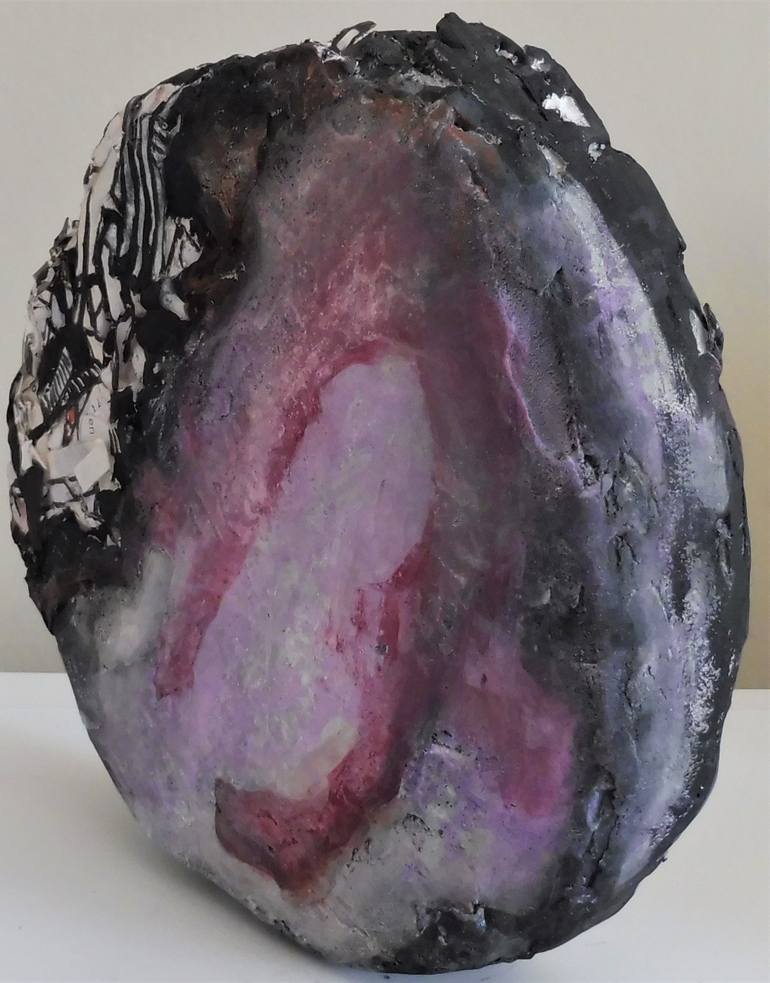 Original Abstract Sculpture by Dominault Evelyne