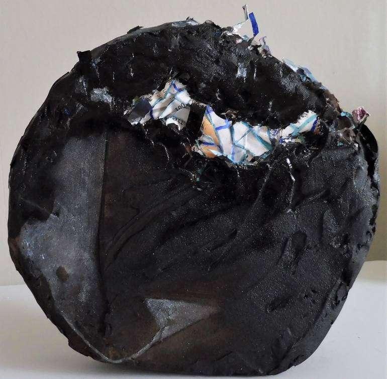 Original Minimalism Abstract Sculpture by Dominault Evelyne