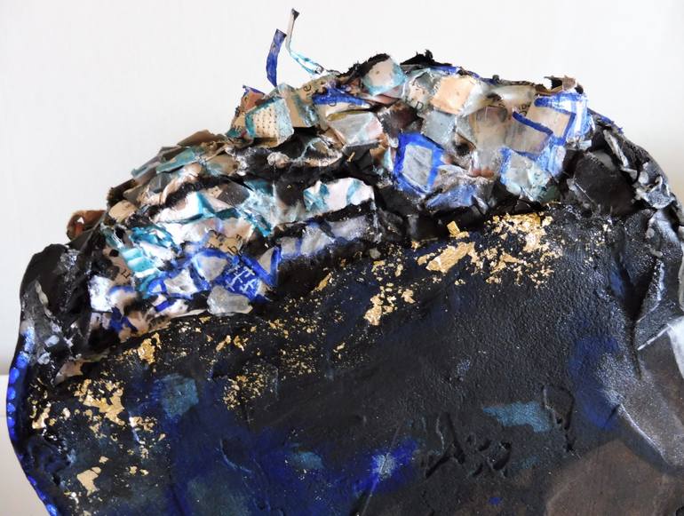 Original Minimalism Abstract Sculpture by Dominault Evelyne