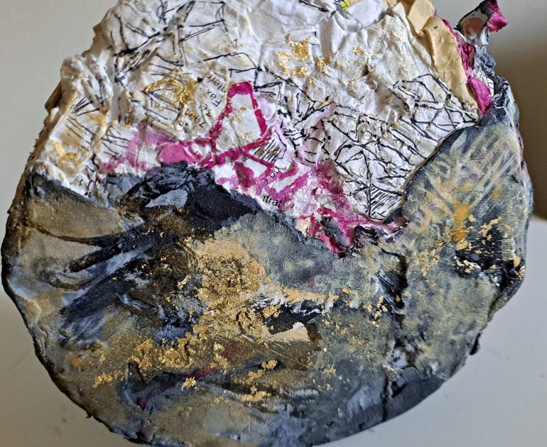 Original Abstract Sculpture by Dominault Evelyne