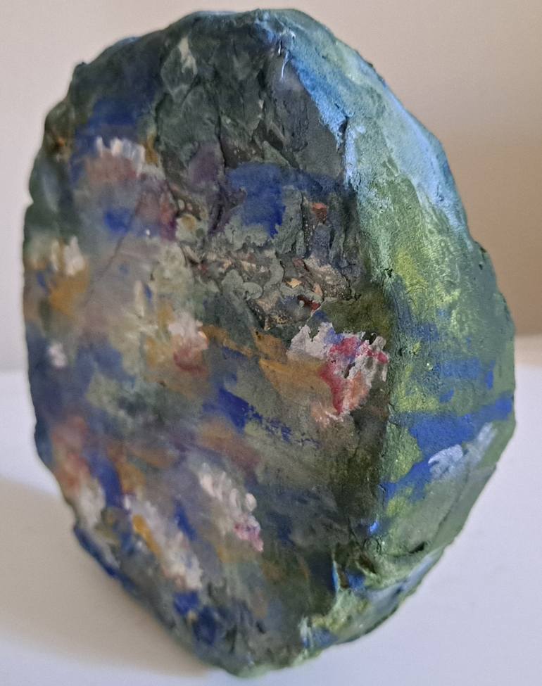 Original Impressionism Nature Sculpture by DOMINAULT EVELYNE