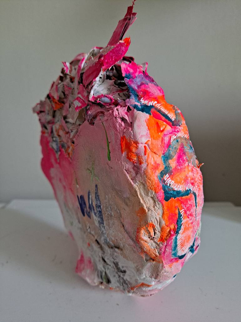 Original Abstract Sculpture by Dominault Evelyne