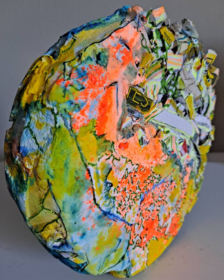 Original Abstract Sculpture by Dominault Evelyne