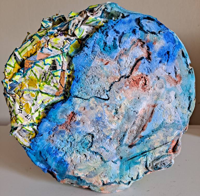 Original Abstract Sculpture by Dominault Evelyne