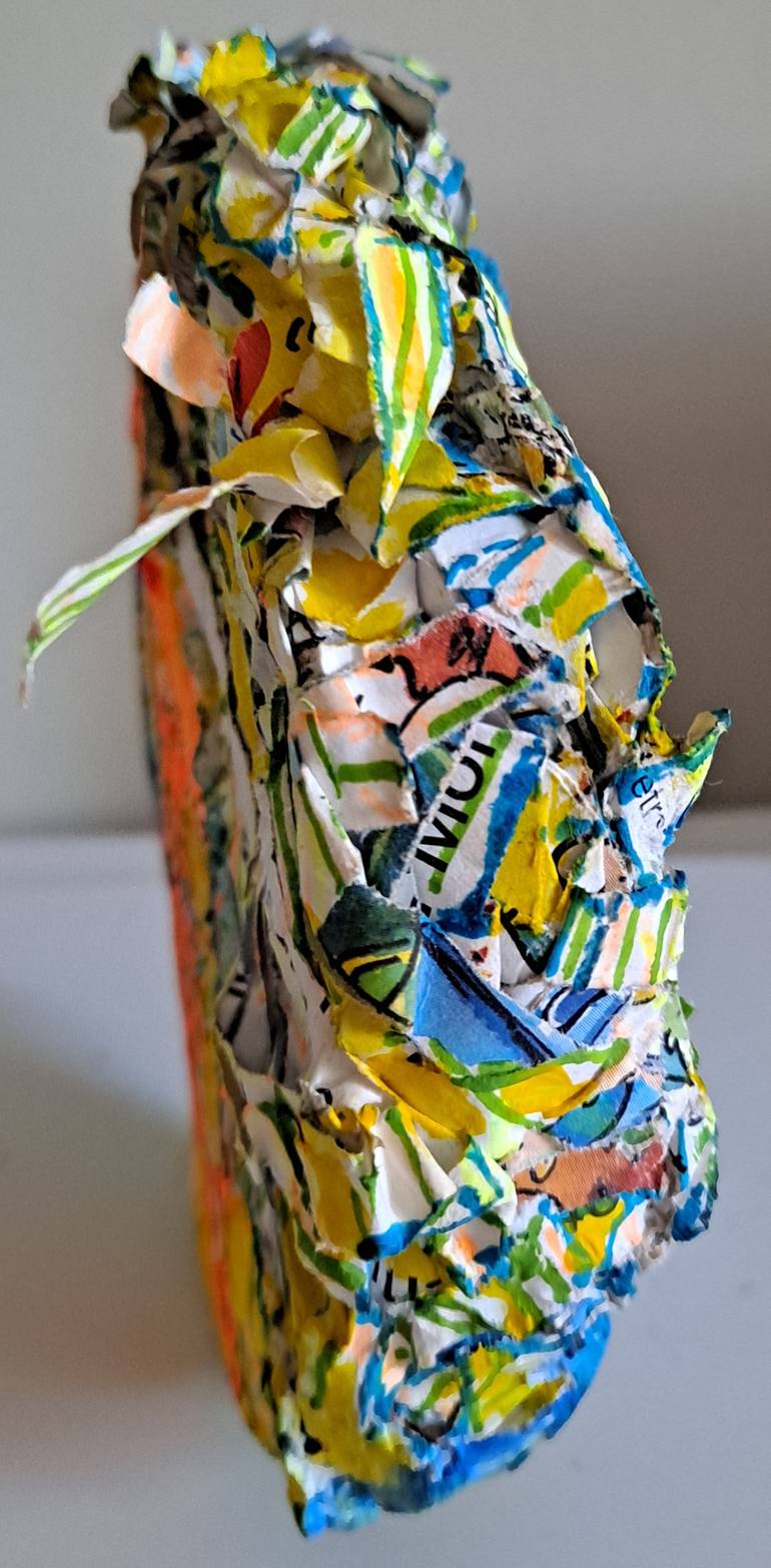 Original Abstract Sculpture by Dominault Evelyne