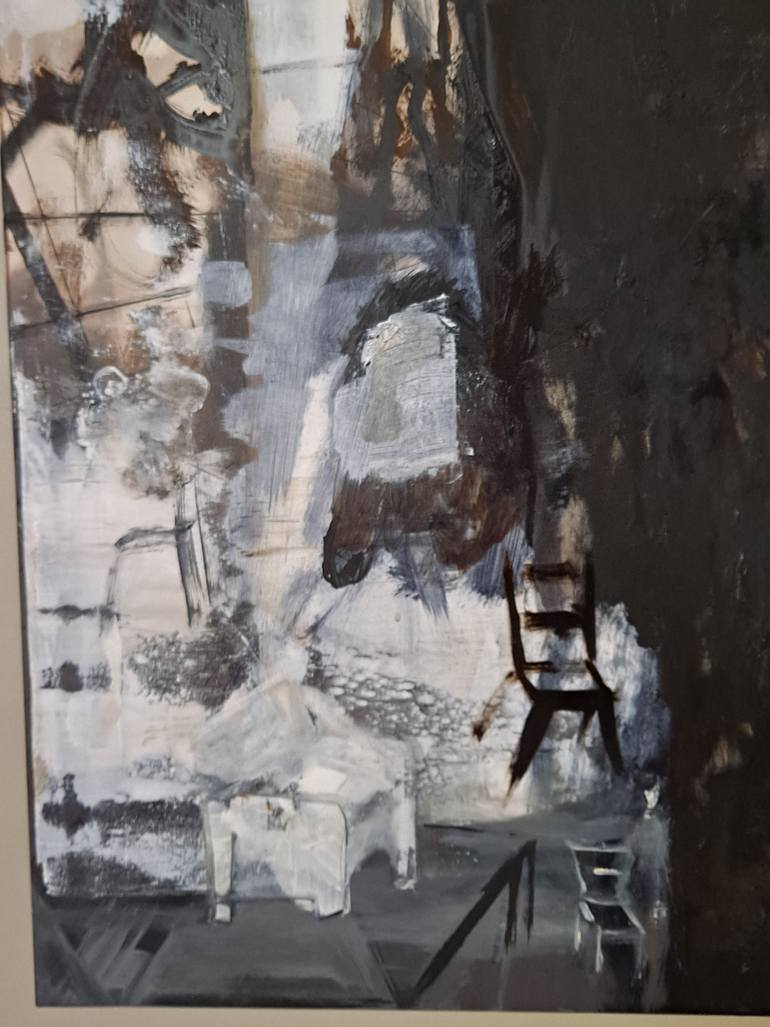 Original Contemporary Abstract Painting by Dominault Evelyne