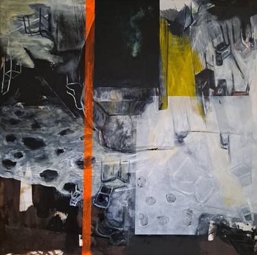 Original Abstract Paintings by DOMINAULT EVELYNE