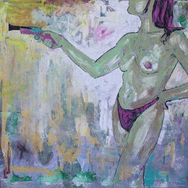 Print of Figurative Nude Paintings by Bobby Doran