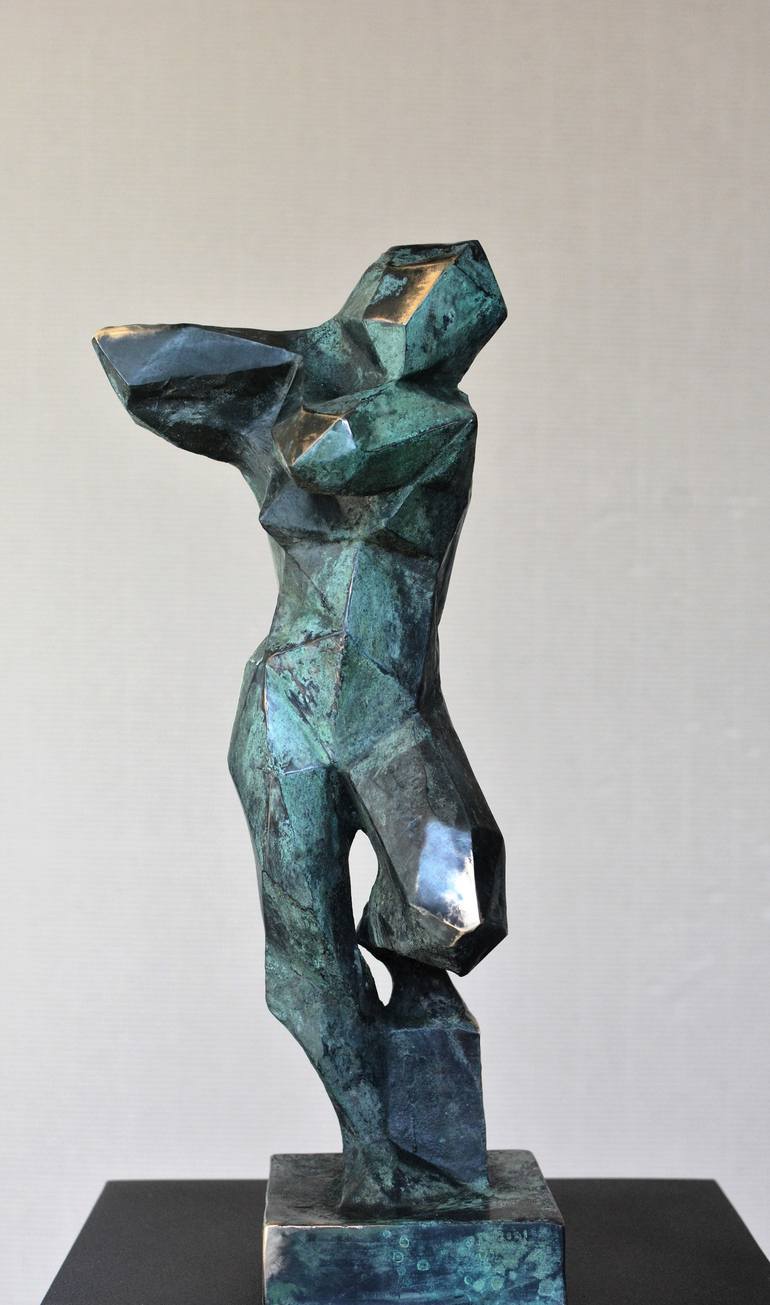 Original Figurative Men Sculpture by Paweł Orłowski
