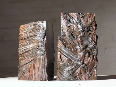 Original Abstract Expressionism Abstract Sculpture by tyler fenn