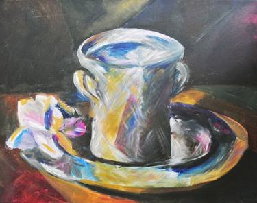 Print of Expressionism Still Life Paintings by Geetu Tulsiani