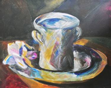 Original Expressionism Still Life Paintings by Geetu Tulsiani