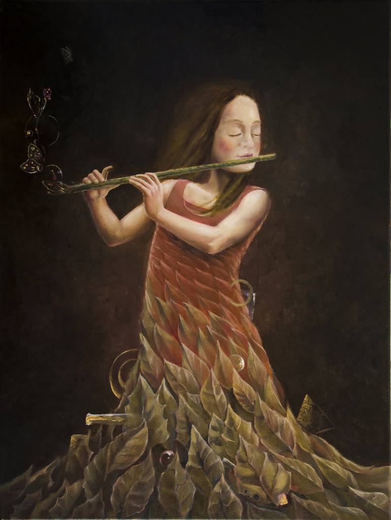Mark Raufco Artist Pure thoughts Painting by Rafco Art | Saatchi Art