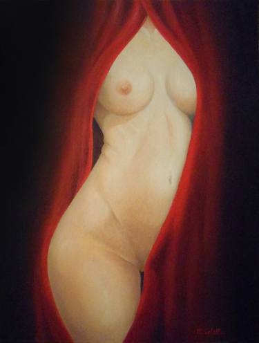 Print of Fine Art Erotic Paintings by Rafco Art