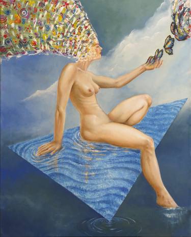 Print of Surrealism Nude Paintings by Rafco Art