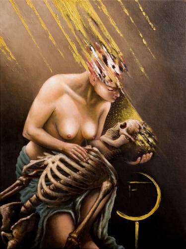 Print of Figurative Mortality Paintings by Rafco Art