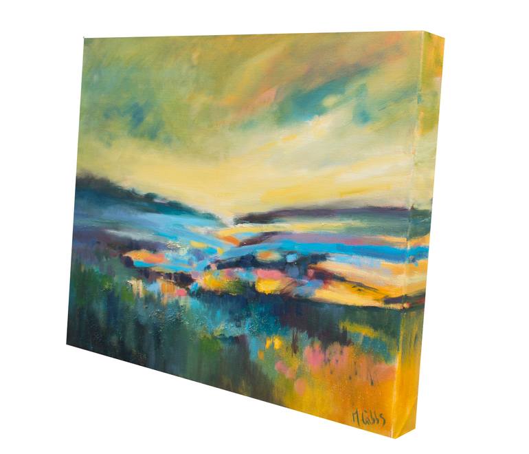 Original Abstract Expressionism Abstract Painting by Michelle Gibbs