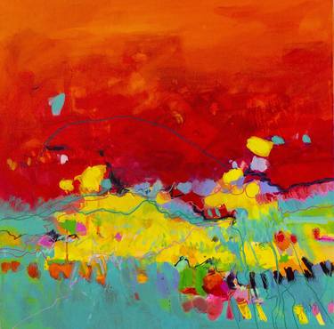 Original Abstract Expressionism Abstract Paintings by Michelle Gibbs