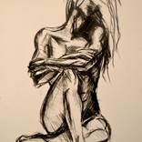Nude Woman with Arms Crossed- SOLD by Ciara McQueirns