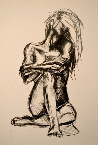 Print of Expressionism Women Drawings by Ciara McQueirns