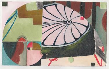 Original Abstract Collage by Tobe Harvey