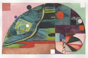 Print of Abstract Science Collage by Tobe Harvey