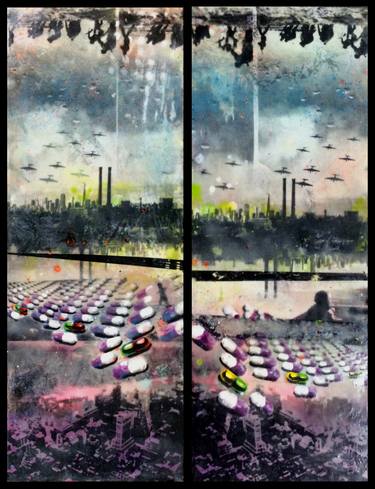 Original Figurative Abstract Painting by Matthew Poindexter