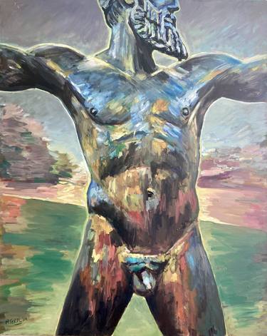 Original Figurative Nude Paintings by Marcos Terol