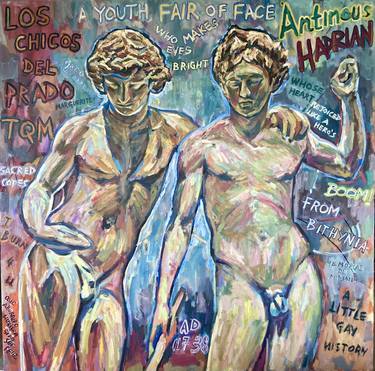 Original Figurative Nude Painting by Marcos Terol