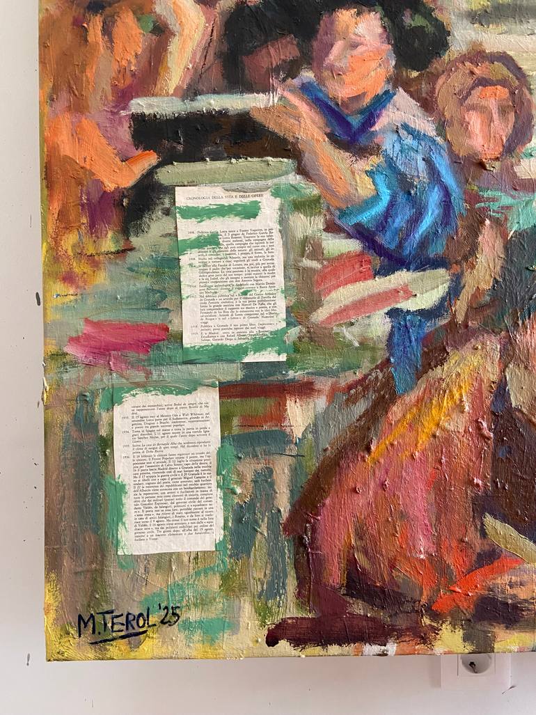Original Contemporary People Painting by Marcos Terol