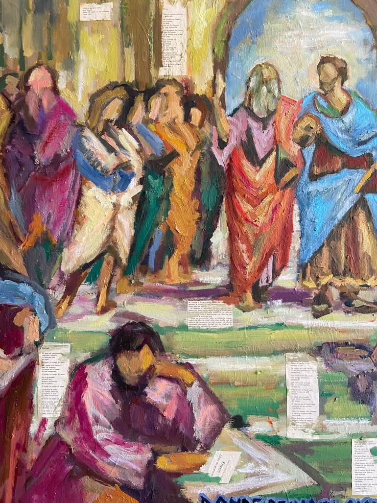 Original Contemporary People Painting by Marcos Terol