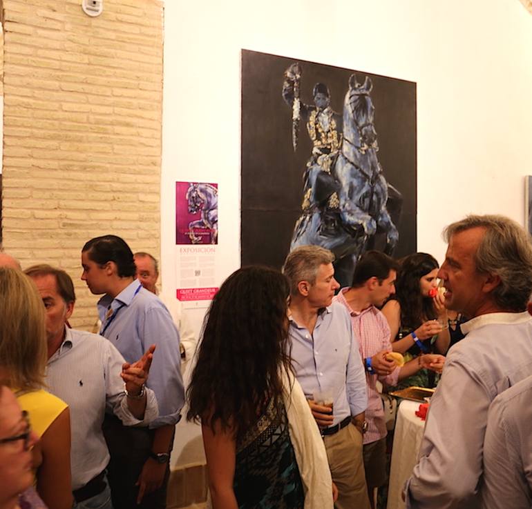 Original Figurative Horse Painting by Marcos Terol