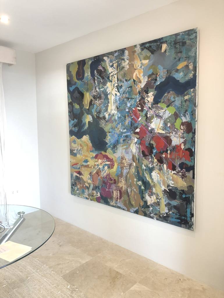 Original Abstract Painting by Marcos Terol