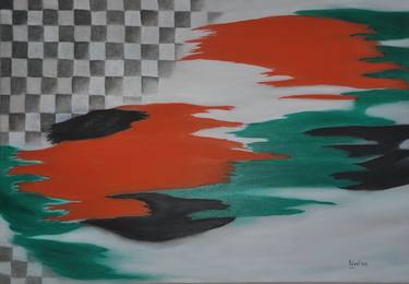 Print of Abstract Automobile Paintings by Neelam Kanda
