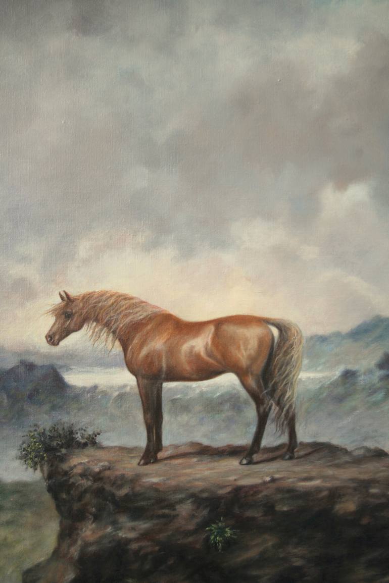 Original Figurative Animal Painting by Marina Radius