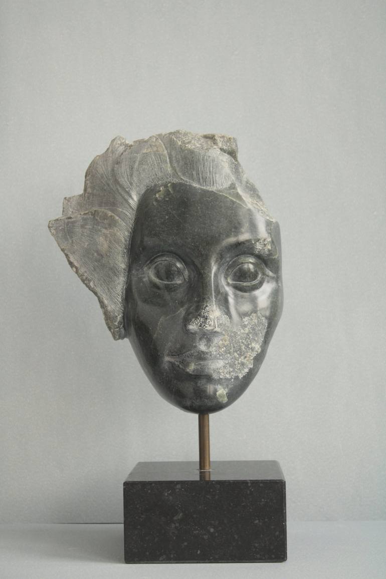 Original Figurative Portrait Sculpture by Marina Radius