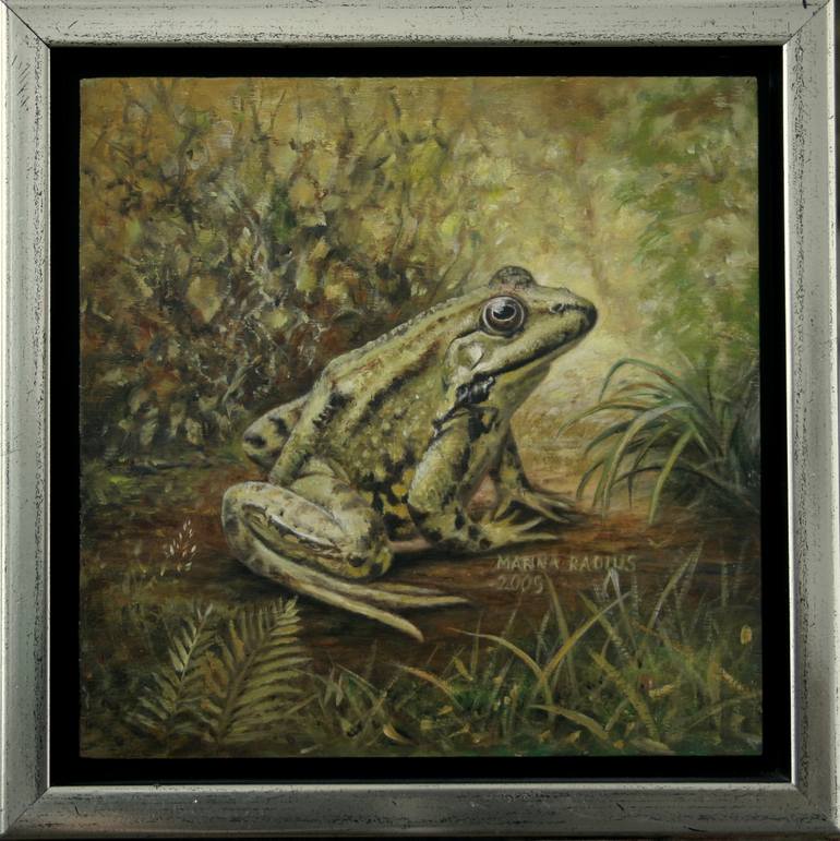 frog Painting by Marina Radius | Saatchi Art